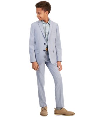 Michael Kors - Big Boys Classic-Fit Stretch Suit