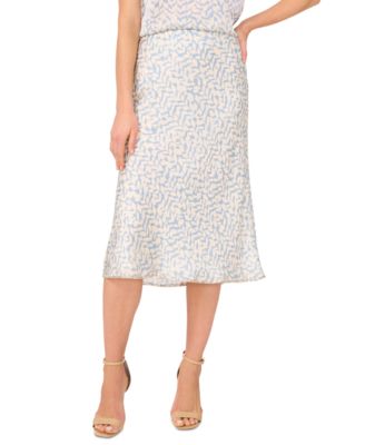 Vince Camuto - Women's Floral-Print Midi Skirt