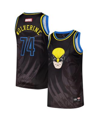 Lids - Men's Black Wolverine Blackout Big Print Basketball Jersey