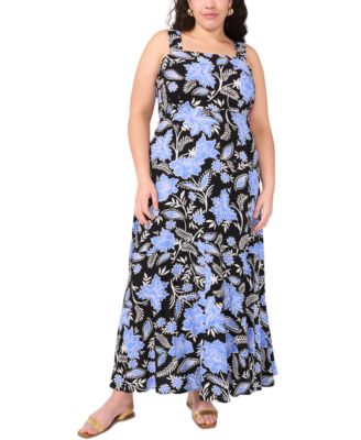 Vince Camuto - Plus Size Square-Neck Sleeveless Maxi Dress