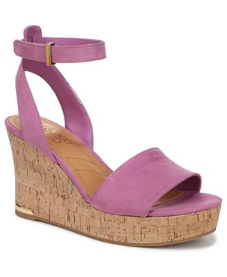 Franco Sarto - Women's Celeste 2 Open Toe Strappy Wedge Sandals
