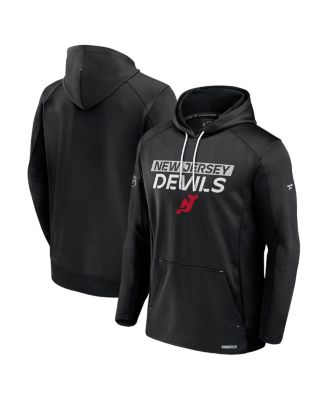 Fanatics - Men's Black New Jersey Devils Big Tall Authentic Pro Pullover Hoodie