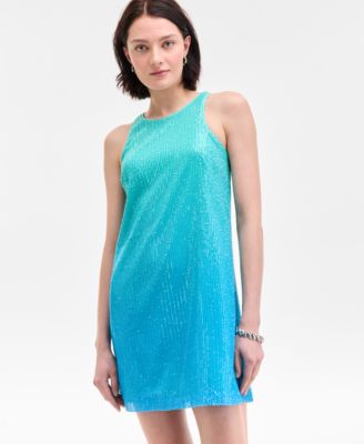 On 34th - Women's Ombr&eacute; Sequin Mini Dress