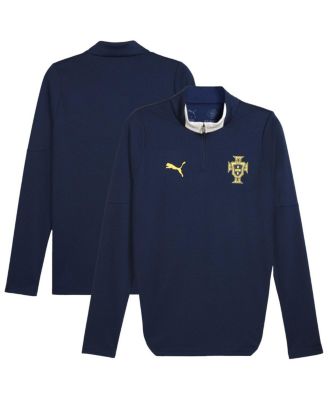 Puma - Men's Blue Portugal National Team 2025 Quarter-Zip Training Jacket