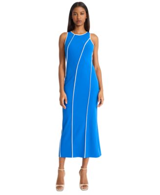 Donna Morgan - Women's Piped-Seam Sleeveless Bodycon Dress