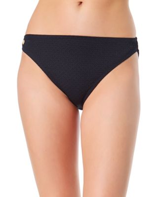 CeCe - Women's La Vie A La Mer Textured Bikini Bottoms