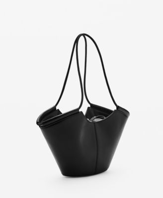 MANGO - Women's Shopper-Style Shoulder Bag