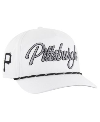 '47 Brand - Men's  White Pittsburgh Pirates Overhand Speckle Hitch Rope Adjustable Hat