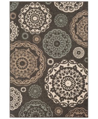 Livabliss - Alfresco ALF-9668 Black 3' x 5'6" Area Rug