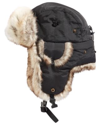 Scala - Men's Nylon Trapper Hat