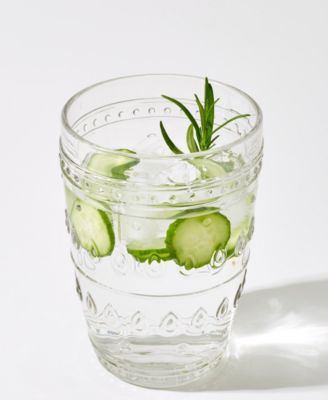 Euro Ceramica - Fez Highball Glasses, Set of 4