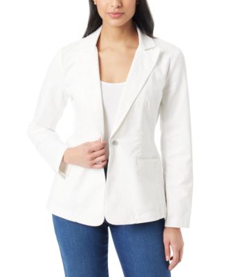 Gloria Vanderbilt - Women's Denim One-Button Blazer