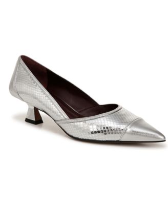 Franco Sarto - Darcy Pointed Toe Kitten Heel Pumps