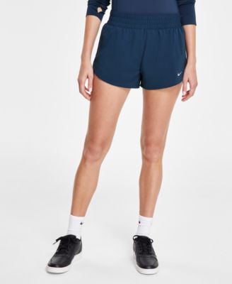 Nike - Women's One Dri-FIT Mid-Rise Brief-Lined Shorts
