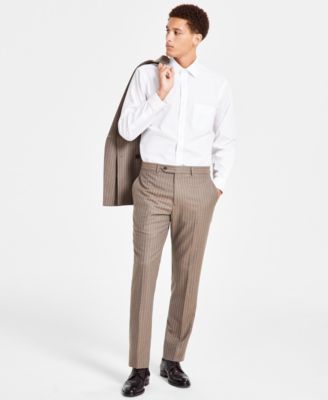 Brooks Brothers - Men's Classic-Fit Wool Blend Suit Pants