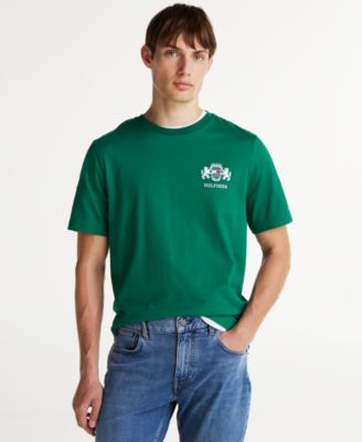 Tommy Hilfiger - Men's Big & Tall Embroidered Hilfiger Crest T-Shirt