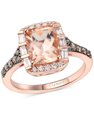 Le Vian - Morganite (1-1/2 ct. t.w.) & Diamond (1/2 ct. t.w.) Ring in 14k Rose Gold