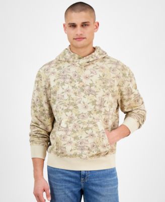 Sun + Stone - Men's Floral Mash Hoodie