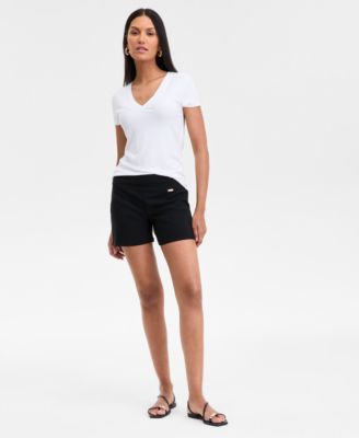 I.N.C. International Concepts - Women's Mid Rise Pull-On Shorts