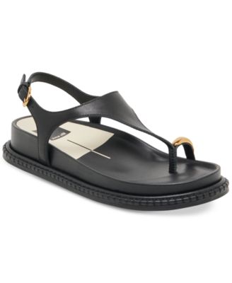 Dolce Vita - Women's Stefan Toe Ring Thong Jewelry Footbed Flat Sandals