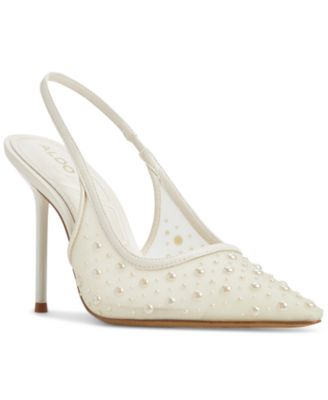 ALDO - Women's Pearlescent Pointed-Toe Slingback Pumps