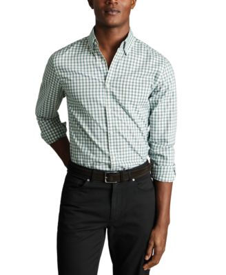 Charles Tyrwhitt - Men's Slim Fit Long Sleeve Check Button-Down Shirt