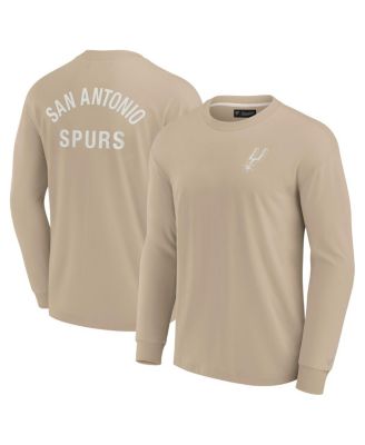 Fanatics - Men's and Women's Khaki San Antonio Spurs Elements Super Soft Long Sleeve T-Shirt