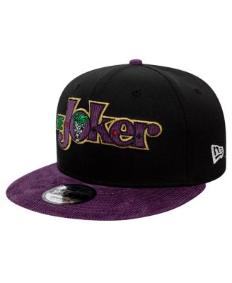 New Era - Men's Black Joker Script 9FIFTY Snapback Hat