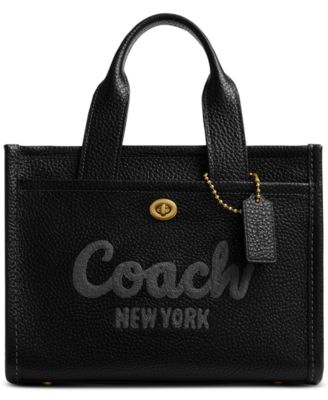 COACH - Cargo Pebbled Leather Tote Bag 26