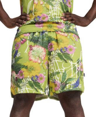 Puma - Men's Dunked in Florals Regular-Fit Reversible 8" Mesh Basketball Shorts