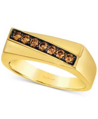 Le Vian - Chocolatier&reg; Chocolate Diamond Ring (1/3 ct. t.w.) in 14k Yellow Gold
