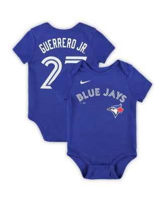 Nike - Baby Boys and Girls Vladimir Guerrero Jr. Royal Toronto Blue Jays Fuse Name Number Bodysuit