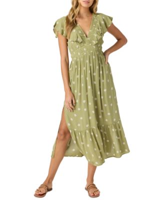 O'Neill - Juniors' Zetta Esme Short-Sleeve Midi Dress