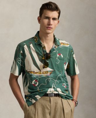 Polo Ralph Lauren - Men's Classic-Fit Sailboat Jersey Polo Shirt
