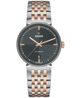 Rado - Unisex Swiss Automatic Florence Two-Tone Stainless Steel Bracelet Watch 39mm