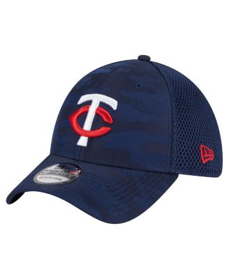 New Era - Men's  Navy Minnesota Twins Subtle Camo 39THIRTY Flex Hat