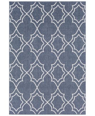 Livabliss - Alfresco ALF-9650 Charcoal 7'6" x 10'9" Area Rug