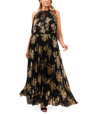 MSK - Plus Size Floral-Print Dress