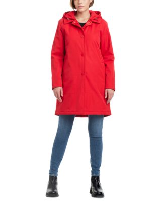 kate spade new york - Women's Hooded A-Line Raincoat