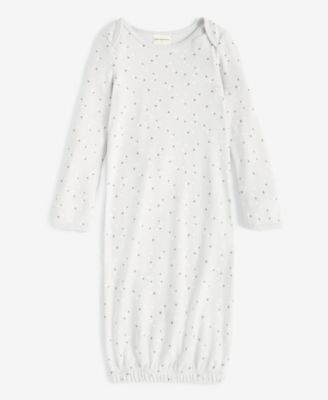 First Impressions - Baby Unisex Cotton Elephant Stars Gown