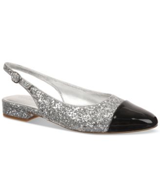 On 34th - Women's Avril Capped-Toe Slingback Flats