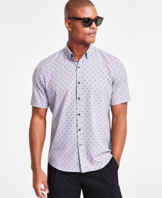 Alfani - Men's Alfado Floral Patterned Shirt