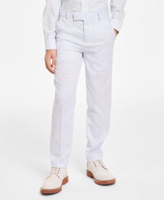Calvin Klein - Big Boys Stretch Ocean Sharkskin Pants