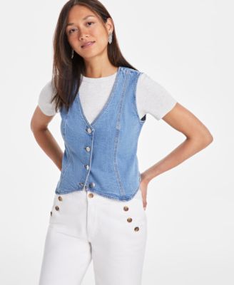 On 34th - Women's Denim Vest Top