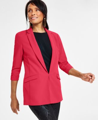 I.N.C. International Concepts - 3/4-Sleeve Blazer, Created for Macy's