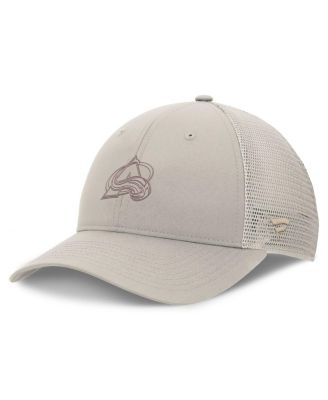 Fanatics - Women's Tan Colorado Avalanche Authentic Pro Road Trucker Adjustable Hat