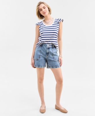 On 34th - Women's High Rise Denim Shorts, Exclusively at Macy's