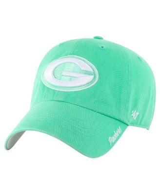 '47 Brand - Women's Green Green Bay Packers Luminance Cheer Clean Up Adjustable Hat