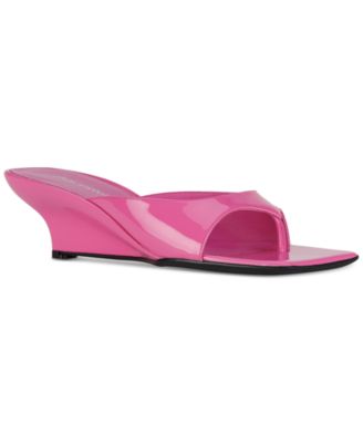 Jeffrey Campbell - Honey-Bun Sculpted Demi-Wedge Sandals