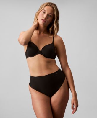 Calvin Klein - Women's Stay-Put Mesh Thong Underwear